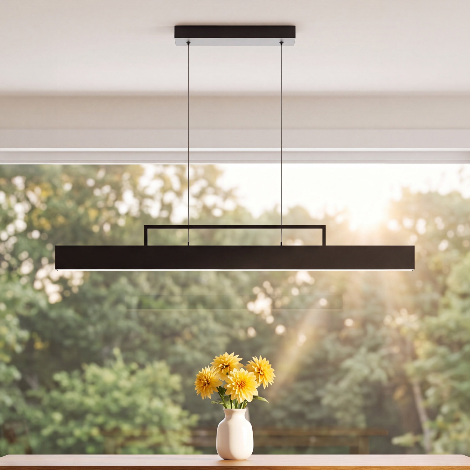 Delphia Single - Light Dimmable LED Chandelier
