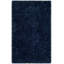 Tapis bleu marine à poils longs Chamiyah -22788726