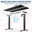 Bureau électrique à hauteur ajustable, bureau de jeu de bureau à domicile, polyvalent pour étudier, écrire, compatible avec les tapis-549604517-549604512