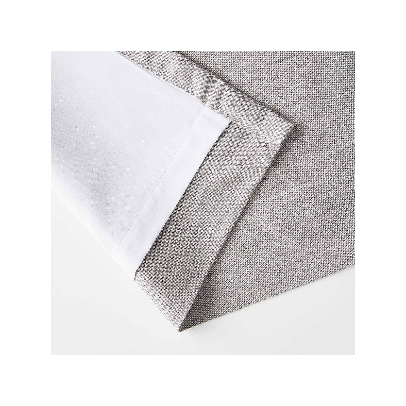 Sunbrella Delaney Light Filtering Curtain, 50" W x 84" L, Gravel