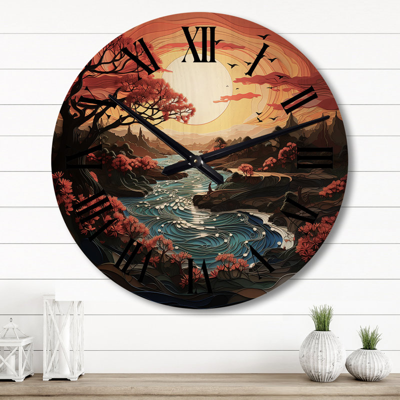 Horloge murale Odhran, Grand