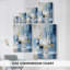 Série ABSTRACT Dxxxxi - Toile tendue avec châssis de qualité supérieure - Prêt à être accroché-1526692775