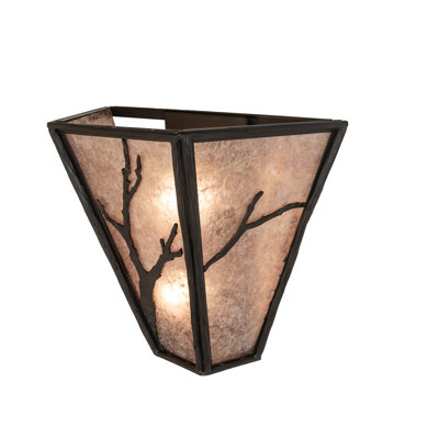 2 - Light Flush Mounted Sconce