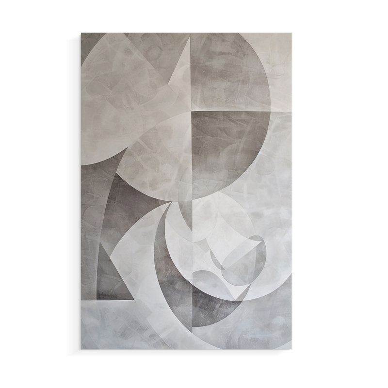 ABSTRACT Series XXV - Impression sur toile seulement - NON-CADRE, H 18 po x l 12 po