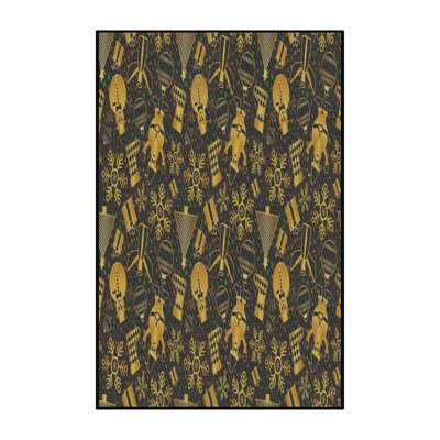 Tapis de zone verte à motif