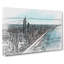 The Gold Coast In Australia In Abstract - Wrapped Canvas Print-55303564