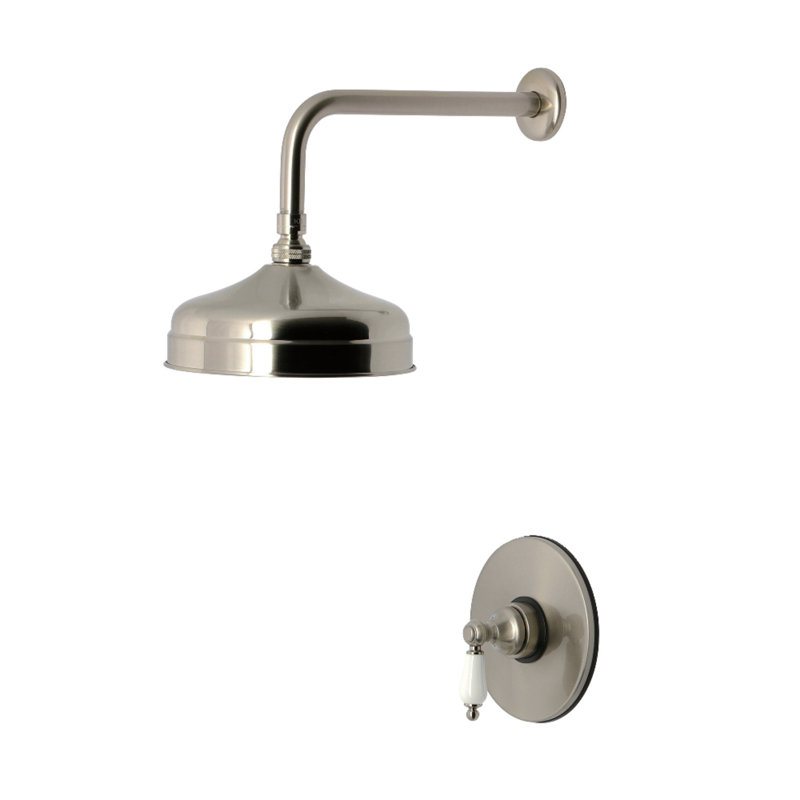 Kingston Brass Victorian Single-Handle Pressure Balanced Shower Faucet, Brushed Nickel