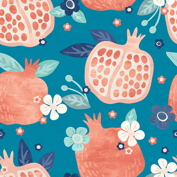 Cecilly Matte Peel and Stick Mural, 312 x 219cm