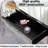 Mirrored Vanity Table Diamond Inlay 2-Drawer