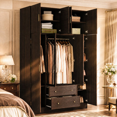 Armoire 4 tiroirs 2 tiroirs avec armoire