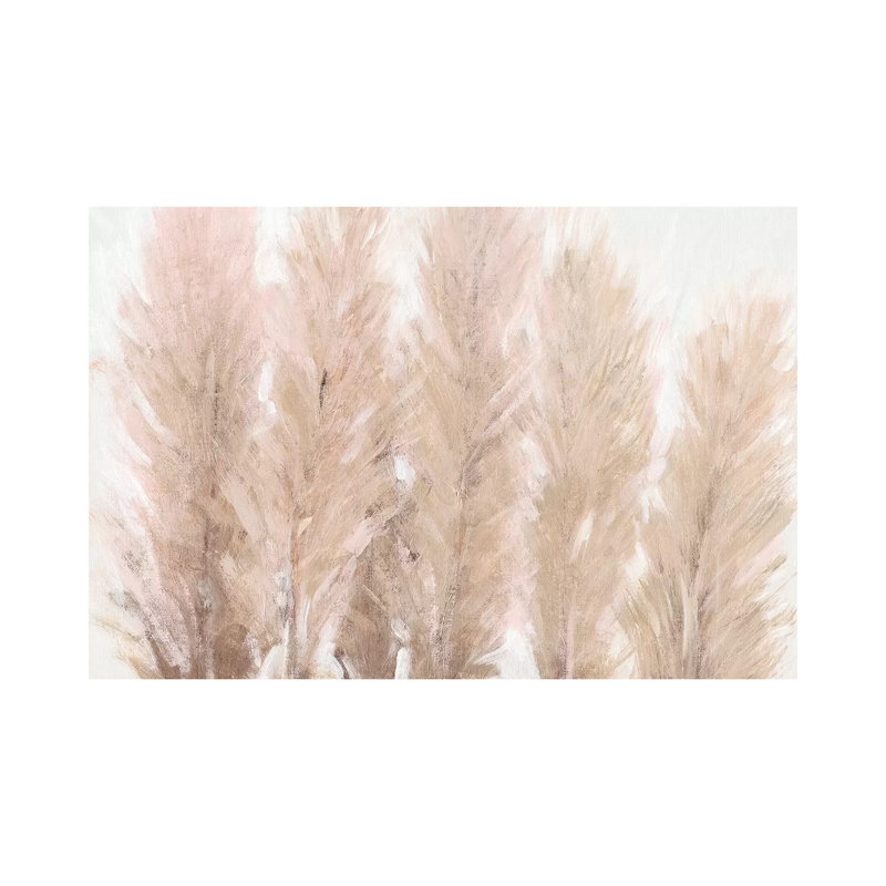 Pampas Grass I by Tim OToole - Wrapped Canvas Gallery-Wrapped Canvas Giclée, 30.48cm H x 45.72cm W x 1.9cm D