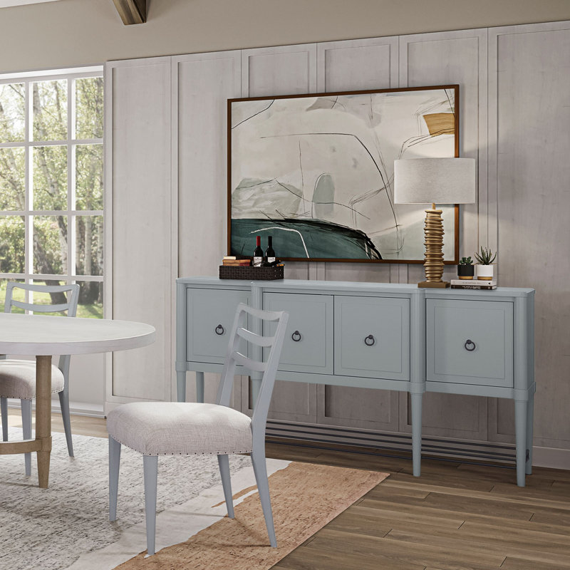 Dana Heights 68" 4-Door Sideboard, Ocean