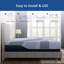  Matelas en mousse viscoélastique imprégnée de cuivre 12 po EGOHome-1797610711-1797858371