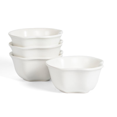LEMIEUX ET CIE Amorphous 4-Piece Bowl Set Stoneware
