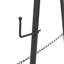 Grand chevalet présentoir à 3 niveaux Cole & Grey en métal noir 20 po x 18 po x 56 po-93368554