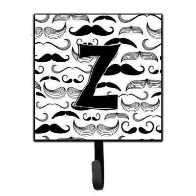 Porte-laisse moustache et crochet mural