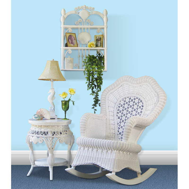 Chaise berçante Adelaida, Blanc