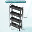 54 cm W Kitchen Cart with