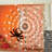 LED Lighted Halloween Spider Web Lights with Spider and Remote Control