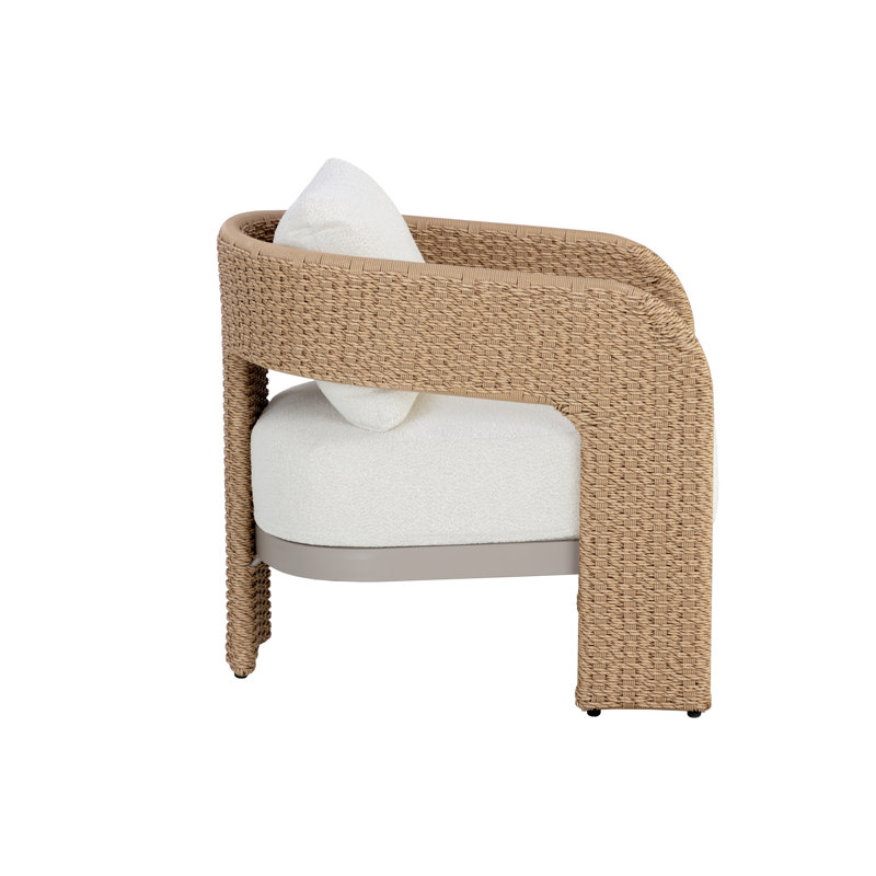 Armchair, Natural Wood