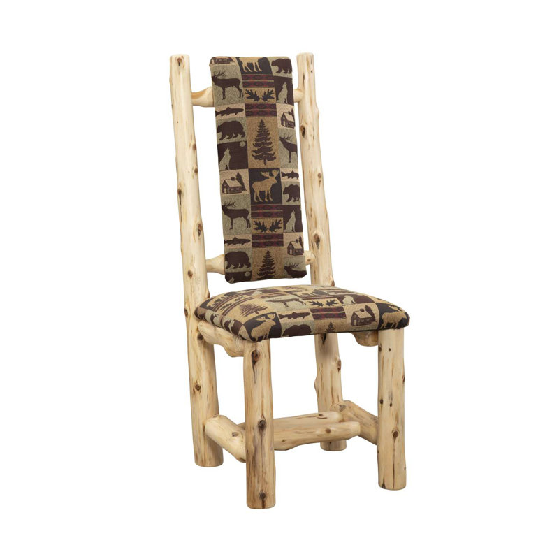  Chaise d'appoint rembourrée Cedar, Weathered, Standard Fabric