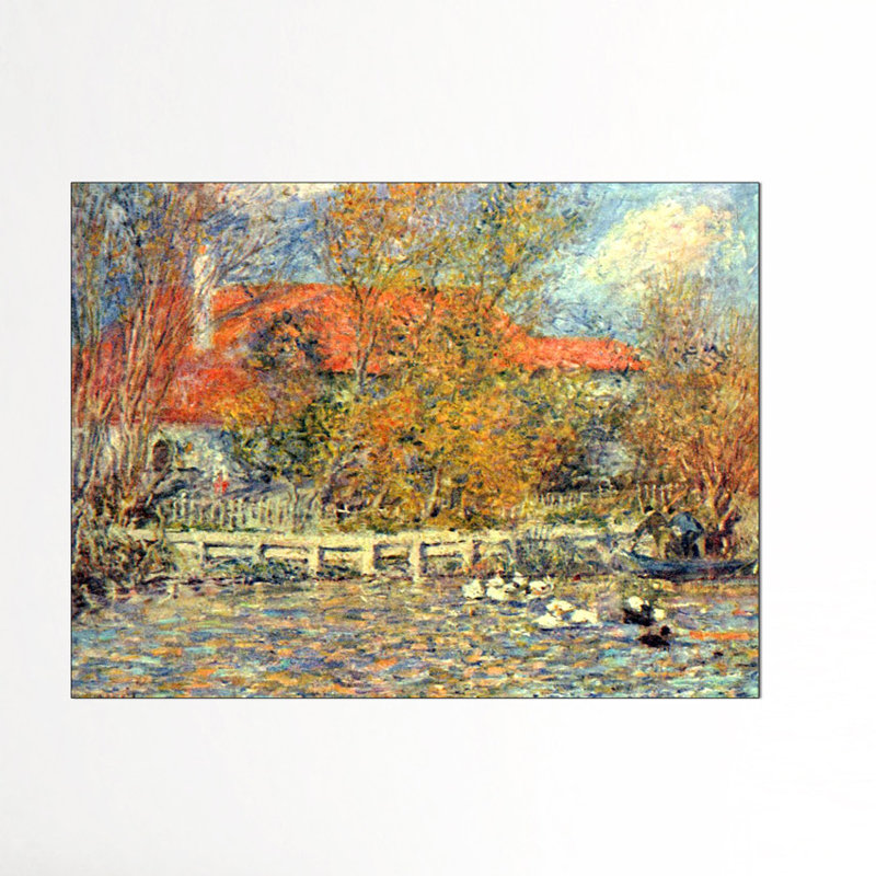 Pierre-Auguste Renoir - Wrapped Canvas Painting, 90cm H x 120cm W x 1.8cm D