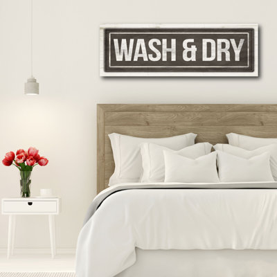" Wash And Dry "