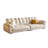 Beige Polyester Modular Sofa cushion couch-171111896