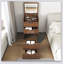 Bureau de coiffeuse 3 en 1 avec miroir éclairé et tabouret, coiffeuse à plateau rabattable, rangement compact pour les petits espaces