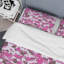 Camouflage rose tendance - ensemble de housse de couette abstrait - microfibre de polyester-467730499
