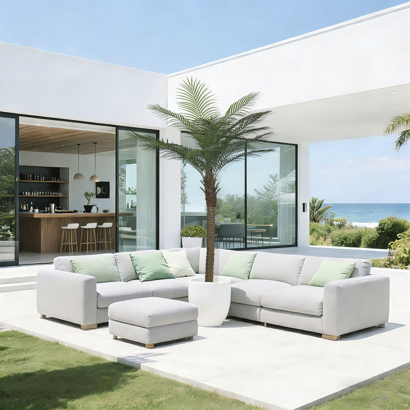 Artificial Palm Tree, 118.11'' H x 53.15'' W x 53.15'' D