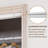 Aluminum Frame 1 Lite Tempered Mirrored Sliding Closet Doors with Installation Hardware Kit-92268632