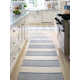 La Mirada Navy Handwoven Cotton Rug