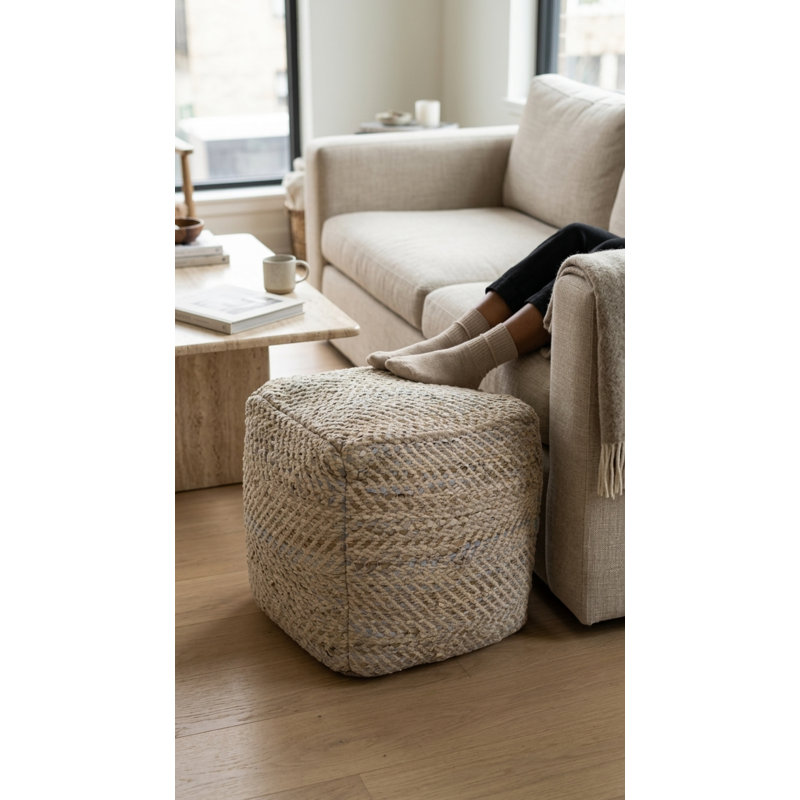 Zakary Upholstered Pouf