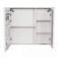 Armoire à pharmacie anti-buée à DEL avec rangement pour porte double-1920809510
