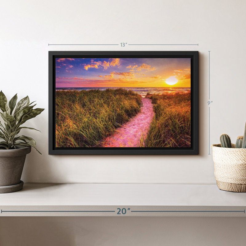 Impression sur toile Lake Lake, H 9 po x l 13 po