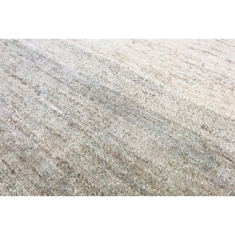 Hand-Knotted High-Quality Beige Area Rug