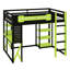Lit mezzanine complet avec bureau, tablettes-1731659323