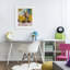 «Cozy Giraffe in Bed», reproduction encadrée sous verre, conception de The Prints Vibe-1377034624-1377034631