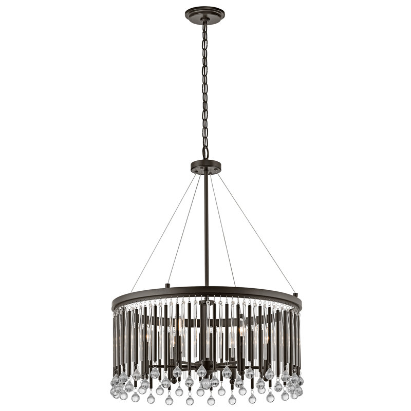6 - Light Drum Chandelier