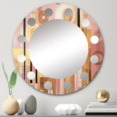 Bolete - Miroir mural moderne rond