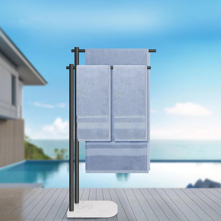 Bathroom Accessories Elegant Towel Racks DONIVE Standing - Main Image