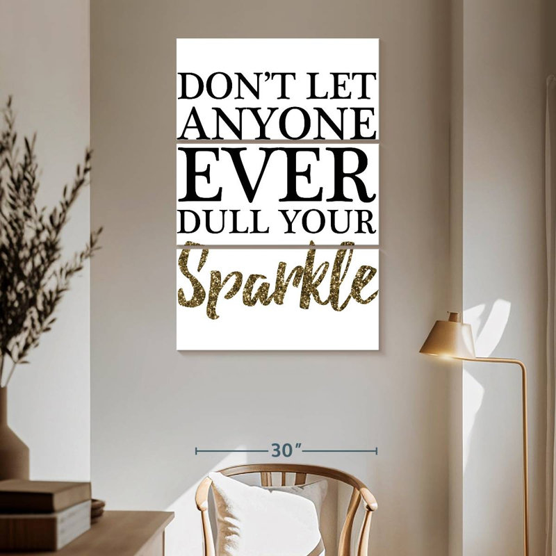 Tergel Your Sparkle, 65" H x 42" W