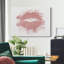Reproduction d’art sur toile tendue or rose-1804770549