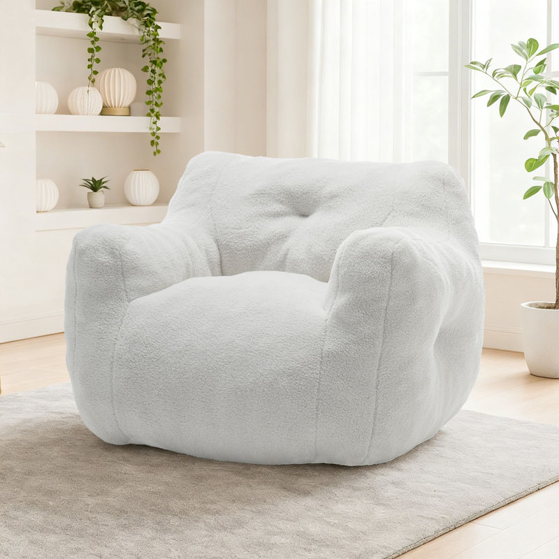 Fauteuil à billes Comfy, Blanc