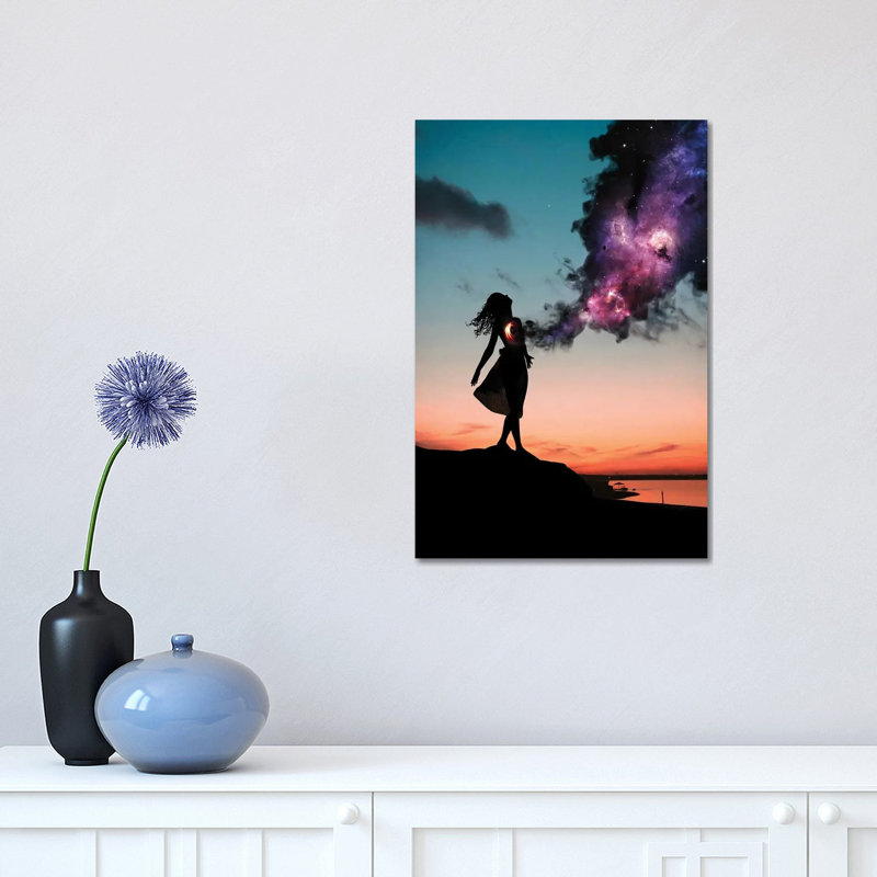 The Universe Within Us 1 Piece Wrapped Canvas Wall Art, 30.48 cm H x 45.72 cm W