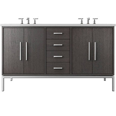 Rift White Oak Double Bath Vanity