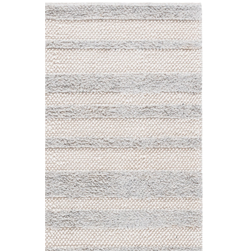 Natura 231 Hand Loomed 60% Wool; 30% Pet Yarn; 10% Cotton Abstract Rug, Runner 2'3" x 8'