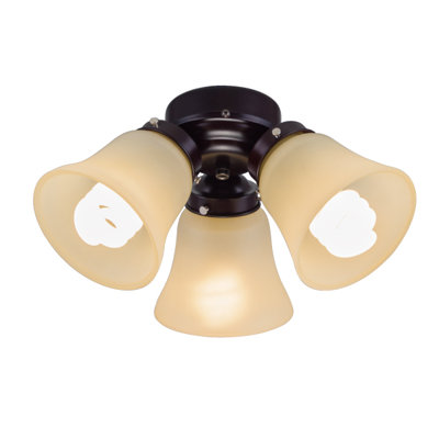 Ventilateur de plafond 3 lumières