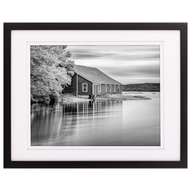 Black Wood 14x18 Wall Frame with Double Mat
